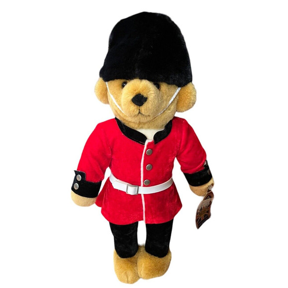Merrythought England Plush Bear Harrods Royal Guard NWT 1990 Stuffed Animal - Picture 11 of 13